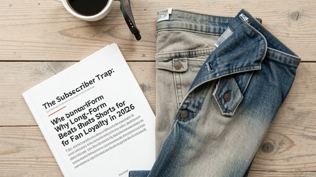Photographic detail related to The Subscriber Trap: Why Long-Form Beats Shorts for Fan Loyalty in 2026